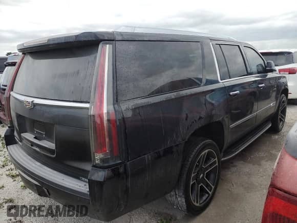 2019 Cadillac Escalade ESV z VIN 1GYS3GKJ9KR350198, wystawiony jako Copart lot #75814444 z przebiegiem Nie podano mil oraz Nie do naprawy • Non repairable. Historia ofert i sprzedaży dostępna na DreamBid. Obrazek 3.
