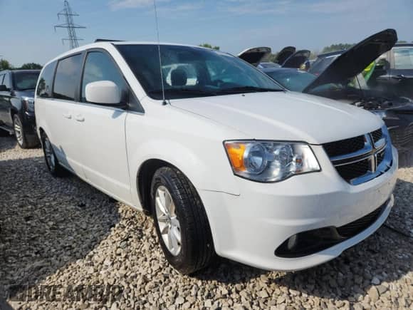 2020 Dodge Grand Caravan SXT with VIN 2C4RDGCG1LR212767, listed as a Copart auction lot 68670935 with 98,006 mi miles and Non repairable. Bid and sale history available at DreamBid. Image 4.