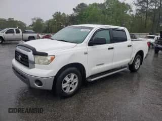 2007 Toyota Tundra SR5 with VIN 5TBET54157S454306, listed as a Copart auction lot 51086985 with 258,032 mi miles and Salvage title. Bid and sale history available at DreamBid. Image 1.