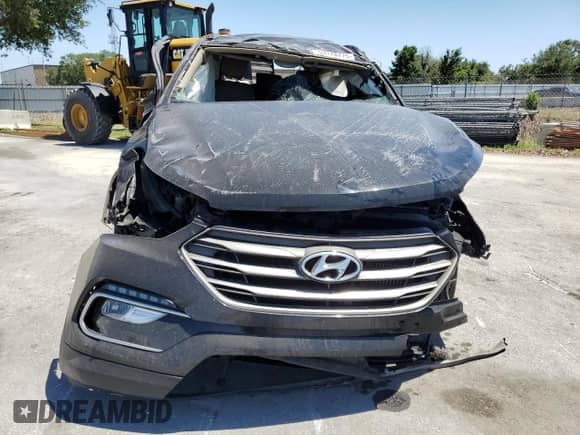 2017 Hyundai Santa Fe 2.0T with VIN 5XYZU4LAXHG423925, listed as a Copart auction lot 53178775 with Not provided miles and Non repairable. Bid and sale history available at DreamBid. Image 5.