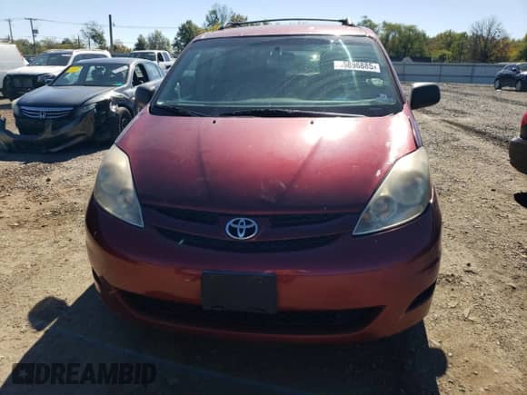 2009 Toyota Sienna CE с VIN 5TDZK23C79S277290, выставлен на аукционе Copart как лот 85896885 с пробегом 255 322 миль миль и Списание • Salvage title. История ставок и продаж доступна на DreamBid. Изображение 5.