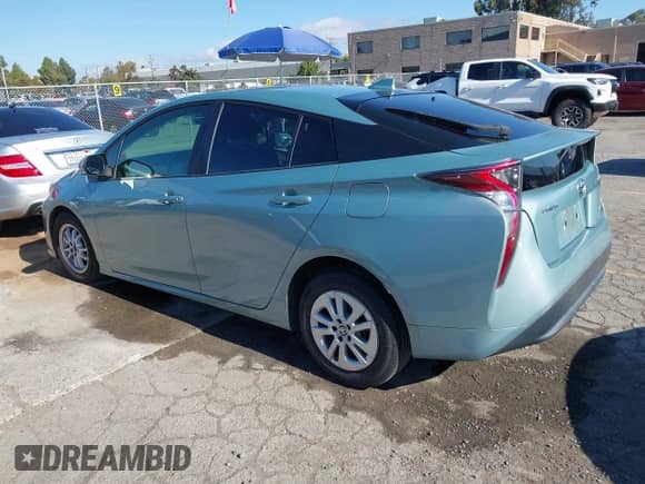 2016 Toyota Prius Two with VIN JTDKBRFU6G3012597, listed as a IAAI auction lot 43470638 with 198,445 mi miles and . Bid and sale history available at DreamBid. Image 3.