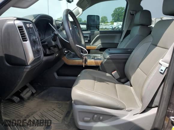 2015 Chevrolet Silverado 3500HD LTZ with VIN 1GC4K0E87FF610932, listed as a Copart auction lot 67093954 with 89,360 mi miles and Salvage title. Bid and sale history available at DreamBid. Image 7.