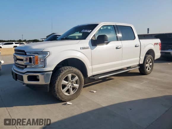 2018 Ford F-150 XL with VIN 1FTEW1E56JKF16271, listed as a Copart auction lot 80072925 with 233,901 mi miles and Salvage title. Bid and sale history available at DreamBid. Image 1.