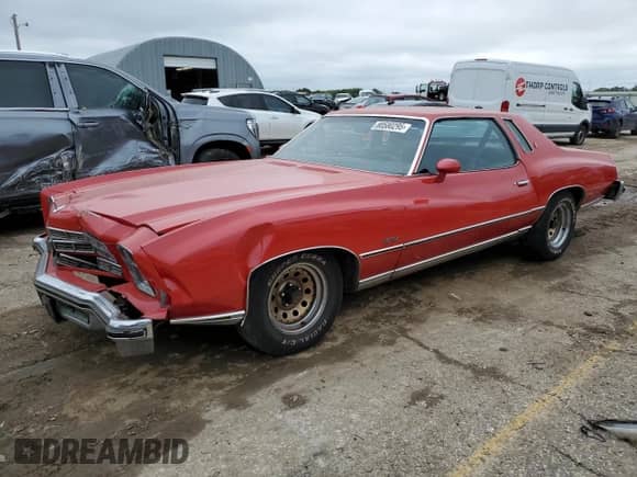 1976 Chevrolet Monte Carlo с VIN 1H57V6K402217, выставлен на аукционе Copart как лот 80580295 с пробегом 60 069 миль миль и Чистый • Clean title. История ставок и продаж доступна на DreamBid. Изображение 1.