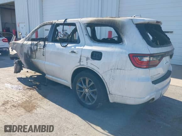 2017 Dodge Durango GT with VIN 1C4RDJDG6HC629586, listed as a IAAI auction lot 43094716 with Not provided miles and . Bid and sale history available at DreamBid. Image 3.