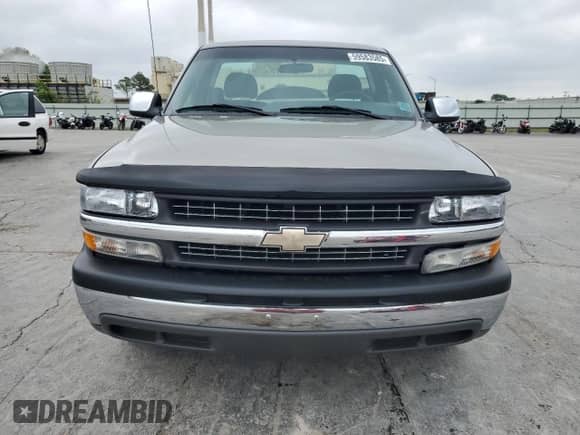 2002 Chevrolet Silverado 1500 LS with VIN 1GCEC14V12Z201848, listed as a Copart auction lot 59583585 with 58,818 mi miles and Salvage title. Bid and sale history available at DreamBid. Image 5.