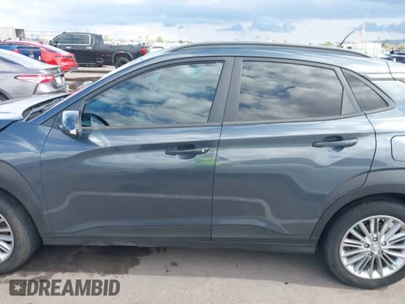 2021 Hyundai Kona SEL with VIN KM8K22AA8MU723272, listed as a IAAI auction lot 43430247 with 49,323 mi miles and . Bid and sale history available at DreamBid. Image 15.