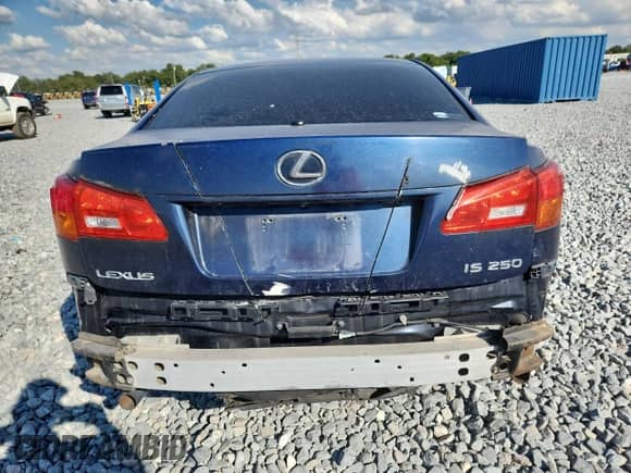 2006 Lexus IS 250 с VIN JTHBK262562017282, выставлен на аукционе Copart как лот 89643155 с пробегом Не указан миль и На запчасти • Non repairable. История ставок и продаж доступна на DreamBid. Изображение 6.