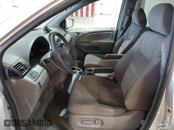 2009 Honda Odyssey EX with VIN 5FNRL38499B002772, listed as a Copart auction lot 59592625 with 100,524 mi miles and Salvage title. Bid and sale history available at DreamBid. Image 7.