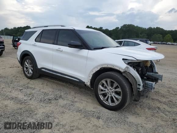 2020 Ford Explorer Limited z VIN 1FMSK7FH7LGA10704, wystawiony jako Copart lot #68747315 z przebiegiem 110 444 mil mil oraz Szkoda całkowita • Salvage title. Historia ofert i sprzedaży dostępna na DreamBid. Obrazek 4.