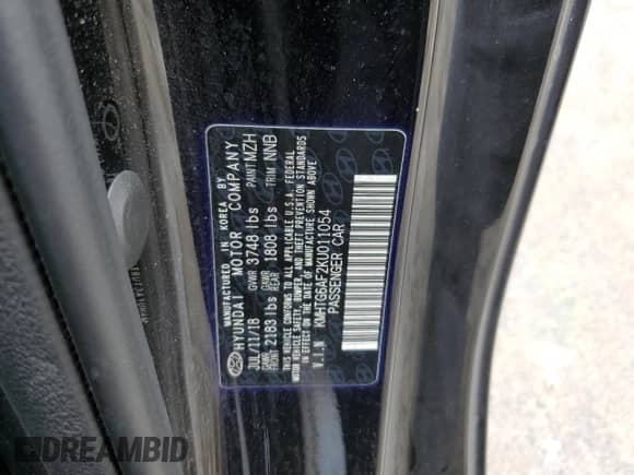 2019 Hyundai Veloster 2.0 z VIN KMHTG6AF2KU011054, wystawiony jako Copart lot #68226734 z przebiegiem 45 524 mil mil oraz Szkoda całkowita • Salvage title. Historia ofert i sprzedaży dostępna na DreamBid. Obrazek 13.