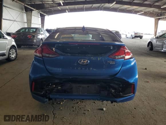 2017 Hyundai Ioniq Blue z VIN KMHC65LC2HU056486, wystawiony jako Copart lot #80168395 z przebiegiem 132 495 mil mil oraz Szkoda całkowita • Salvage title. Historia ofert i sprzedaży dostępna na DreamBid. Obrazek 6.