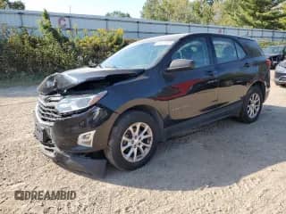2018 Chevrolet Equinox LS с VIN 3GNAXREV2JL134917, выставлен на аукционе Copart как лот 81421605 с пробегом 126 930 миль миль и Чистый • Clean title. История ставок и продаж доступна на DreamBid. Изображение 1.
