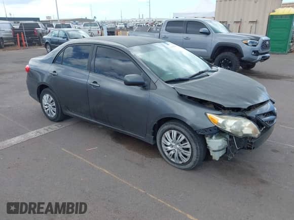 2011 Toyota Corolla S with VIN 2T1BU4EE6BC663056, listed as a IAAI auction lot 43190017 with 140,258 mi miles and . Bid and sale history available at DreamBid. Image 1.