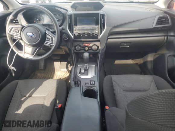 2023 Subaru Impreza Premium with VIN 4S3GTAD67P3710922, listed as a Copart auction lot 66517285 with 56,621 mi miles and Salvage title. Bid and sale history available at DreamBid. Image 8.