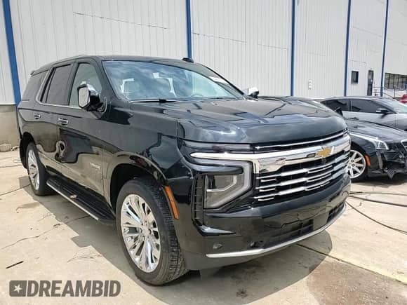 2025 Chevrolet Tahoe Premier with VIN 1GNS6SRD7SR177790, listed as a Copart auction lot 59816865 with Not provided miles and Non repairable. Bid and sale history available at DreamBid. Image 14.
