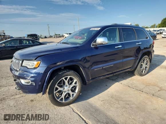 2018 Jeep Grand Cherokee High Altitude with VIN 1C4RJFCT0JC289619, listed as a Copart auction lot 65243155 with 86,201 mi miles and Salvage title. Bid and sale history available at DreamBid. Image 1.