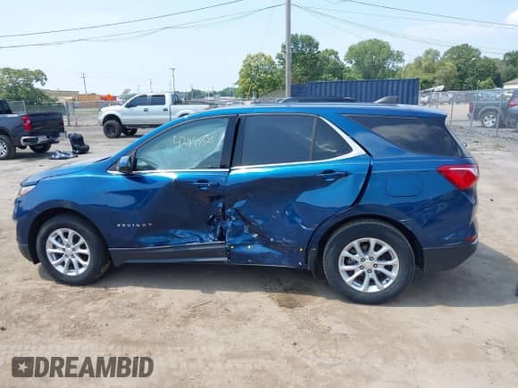 2020 Chevrolet Equinox LT with VIN 3GNAXJEV9LL193113, listed as a IAAI auction lot 42999525 with 75,231 mi miles and . Bid and sale history available at DreamBid. Image 14.