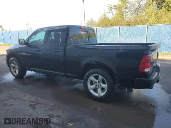 2012 Ram 1500 Sport with VIN 1C6RD7HT5CS300250, listed as a Copart auction lot 80443375 with 356,276 mi miles and Clean title. Bid and sale history available at DreamBid. Image 2.