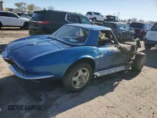 1966 Chevrolet Corvette с VIN 194676S127433, выставлен на аукционе Copart как лот 81638614 с пробегом Не указан миль и Списание • Salvage title. История ставок и продаж доступна на DreamBid. Изображение 3.