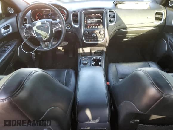 2017 Dodge Durango Citadel Anodized Platinum with VIN 1C4RDJEG3HC888938, listed as a Copart auction lot 83086574 with 93,321 mi miles and Salvage title. Bid and sale history available at DreamBid. Image 8.