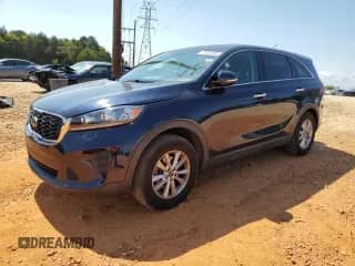 2020 Kia Sorento LX with VIN 5XYPG4A36LG708570, listed as a Copart auction lot 80859395 with 67,092 mi miles and Salvage title. Bid and sale history available at DreamBid. Image 1.