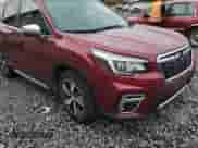 2020 Subaru Forester Touring z VIN JF2SKAXCXLH578767, wystawiony jako Copart lot #85693545 z przebiegiem 58 926 mil mil oraz Szkoda całkowita • Salvage title. Historia ofert i sprzedaży dostępna na DreamBid. Obrazek 14.