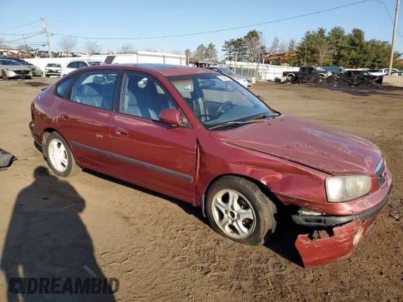 2003 Hyundai Elantra GT z VIN KMHDN55D03U090643, wystawiony jako Copart lot #48484415 z przebiegiem 85 424 mil mil oraz Szkoda całkowita • Salvage title. Historia ofert i sprzedaży dostępna na DreamBid. Obrazek 4.