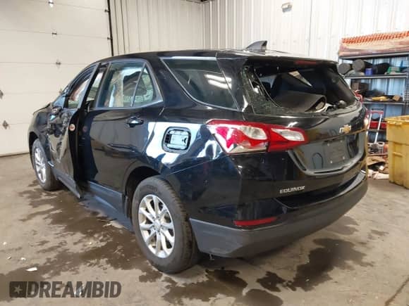 2020 Chevrolet Equinox LS z VIN 2GNAXSEV8L6181836, wystawiony jako IAAI lot #42297160 z przebiegiem 93 672 mil mil oraz . Historia ofert i sprzedaży dostępna na DreamBid. Obrazek 3.