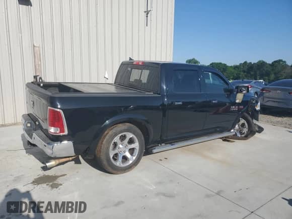 2013 Ram 1500 Laramie with VIN 1C6RR6NT1DS589466, listed as a Copart auction lot 51936365 with 111,601 mi miles and Salvage title. Bid and sale history available at DreamBid. Image 3.