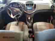 2019 Chevrolet Sonic LT with VIN 1G1JG6SB1K4112926, listed as a Copart auction lot 62946705 with 124,103 mi miles and Salvage title. Bid and sale history available at DreamBid. Image 8.