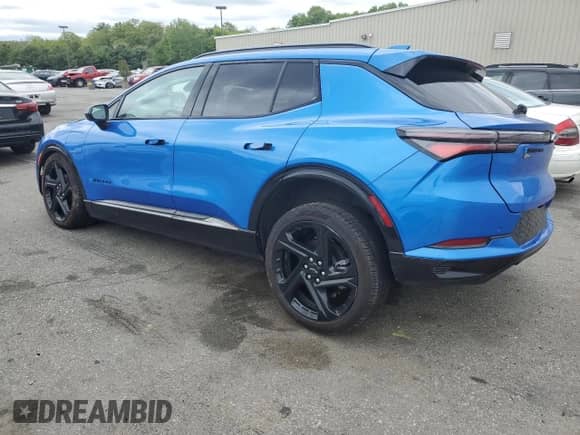 2024 Chevrolet Equinox EV RS with VIN 3GN7DSRR9RS285472, listed as a Copart auction lot 56861325 with Not provided miles and Salvage title. Bid and sale history available at DreamBid. Image 2.