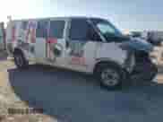 2011 Chevrolet Express Cargo with VIN 1GCWGGBA4B1155880, listed as a Copart auction lot 46640635 with 206,187 mi miles and Salvage title. Bid and sale history available at DreamBid. Image 4.