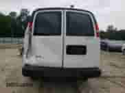 2019 Chevrolet Express Cargo with VIN 1GCWGBFP4K1143245, listed as a Copart auction lot 64695095 with 185,109 mi miles and Salvage title. Bid and sale history available at DreamBid. Image 6.
