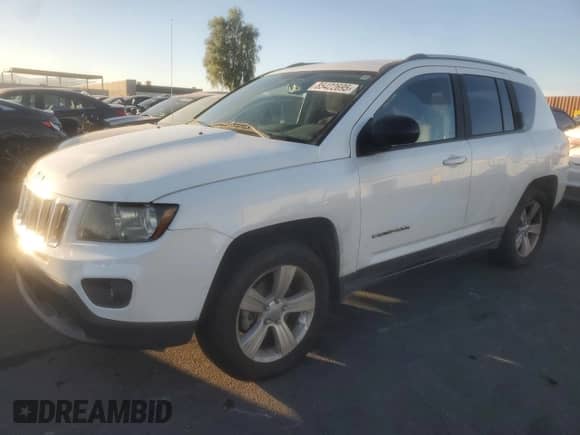 2017 Jeep Compass Sport with VIN 1C4NJCBA5HD123226, listed as a Copart auction lot 85422695 with 126,847 mi miles and Clean title. Bid and sale history available at DreamBid. Image 1.