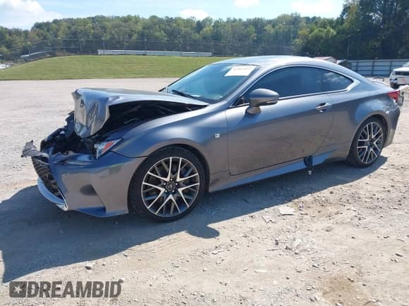 2016 Lexus RC 200t F Sport with VIN JTHHA5BC3G5004267, listed as a IAAI auction lot 43362432 with 85,523 mi miles and . Bid and sale history available at DreamBid. Image 2.