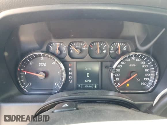 2017 GMC Sierra 1500 with VIN 1GTN1LEC2HZ901210, listed as a Copart auction lot 53142685 with 111,369 mi miles and Salvage title. Bid and sale history available at DreamBid. Image 9.