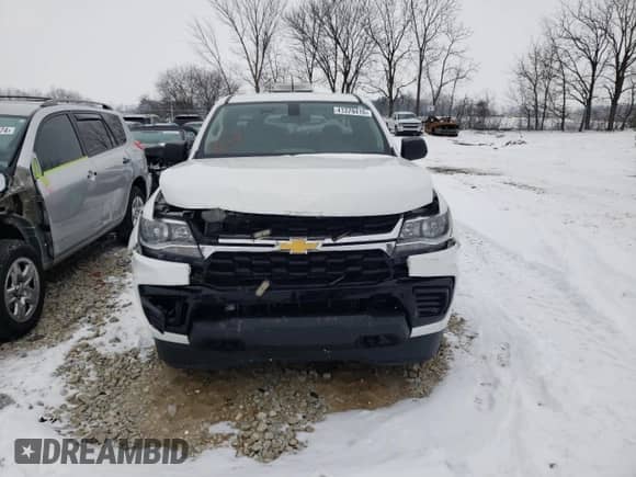 2022 Chevrolet Colorado 4WD Work Truck z VIN 1GCHTBEA9N1188283, wystawiony jako Copart lot #41379415 z przebiegiem 77 671 mil mil oraz Szkoda całkowita • Salvage title. Historia ofert i sprzedaży dostępna na DreamBid. Obrazek 5.