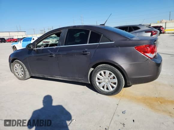 2011 Chevrolet Cruze LS with VIN 1G1PC5SH2B7177089, listed as a Copart auction lot 86676455 with 74,925 mi miles and Clean title. Bid and sale history available at DreamBid. Image 2.