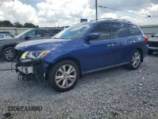 2018 Nissan Pathfinder SL with VIN 5N1DR2MN4JC607328, listed as a Copart auction lot 65805275 with 95,275 mi miles and Salvage title. Bid and sale history available at DreamBid. Image 1.