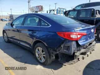 2015 Hyundai Sonata SE z VIN 5NPE24AF9FH147746, wystawiony jako Copart lot #80733585 z przebiegiem 66 084 mil mil oraz Czysty tytuł • Clean title. Historia ofert i sprzedaży dostępna na DreamBid. Obrazek 2.