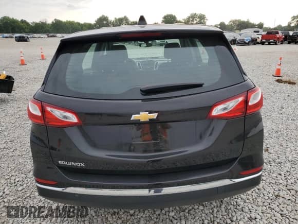 2018 Chevrolet Equinox LS with VIN 3GNAXHEV3JL410144, listed as a Copart auction lot 66307205 with 125,421 mi miles and Salvage title. Bid and sale history available at DreamBid. Image 6.