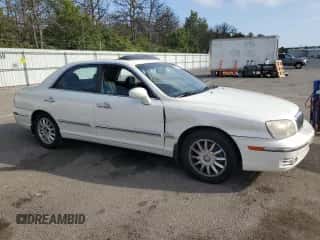 2005 Hyundai XG с VIN KMHFU45E55A424460, выставлен на аукционе Copart как лот 80562885 с пробегом 69 750 миль миль и Списание • Salvage title. История ставок и продаж доступна на DreamBid. Изображение 4.