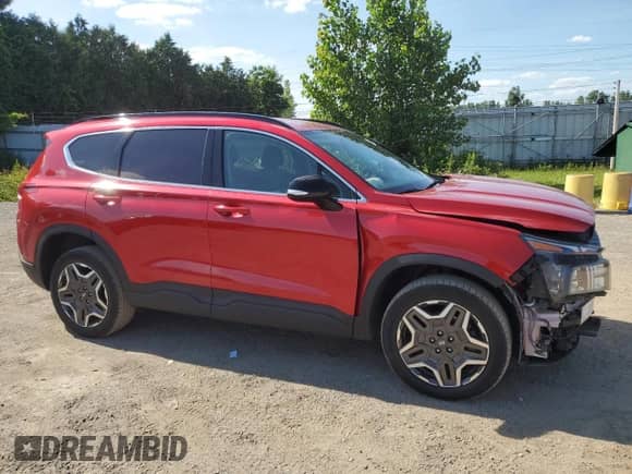 2022 Hyundai Santa Fe with VIN 5NMS3DAL4NH381424, listed as a Copart auction lot 65240115 with 63,091 mi miles and Salvage title. Bid and sale history available at DreamBid. Image 4.