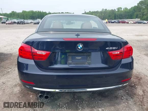 2016 BMW 4 Series 428i with VIN WBA3V7C5XG5A28917, listed as a IAAI auction lot 42275899 with 90,050 mi miles and . Bid and sale history available at DreamBid. Image 16.