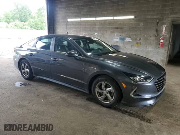2022 Hyundai Sonata SE with VIN KMHL24JA7NA228676, listed as a Copart auction lot 62430675 with 19,265 mi miles and Salvage title. Bid and sale history available at DreamBid. Image 4.