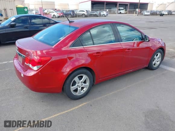2014 Chevrolet Cruze 1LT with VIN 1G1PC5SB3E7411160, listed as a IAAI auction lot 43131487 with 160,733 mi miles and . Bid and sale history available at DreamBid. Image 4.