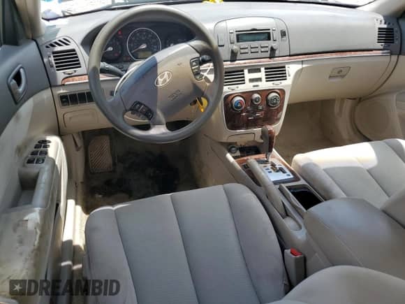 2008 Hyundai Sonata GLS with VIN 5NPET46C98H329185, listed as a Copart auction lot 61147955 with 202,967 mi miles and Salvage title. Bid and sale history available at DreamBid. Image 8.