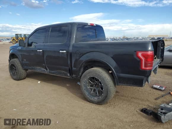 2016 Ford F-150 XLT z VIN 1FTEW1EG3GFB98838, wystawiony jako Copart lot #81640485 z przebiegiem 164 083 mil mil oraz Szkoda całkowita • Salvage title. Historia ofert i sprzedaży dostępna na DreamBid. Obrazek 2.